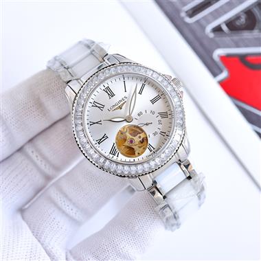 LONGINES    2025新款時尚休閒手錶 尺寸：34MM
