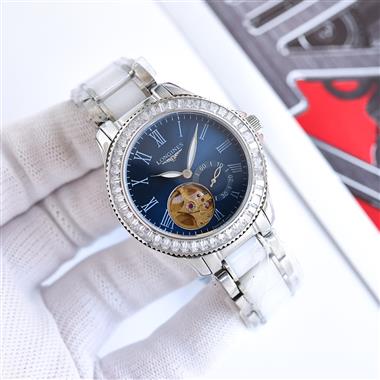 LONGINES    2025新款時尚休閒手錶 尺寸：34MM