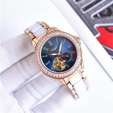 LONGINES    2025新款時尚休閒手錶 尺寸：34MM