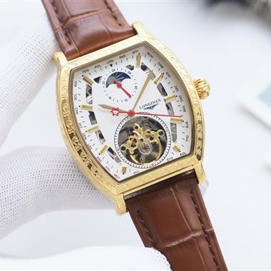 LONGINES   2025新款時尚休閒手錶 尺寸：42MM