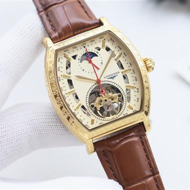 LONGINES   2025新款時尚休閒手錶 尺寸：42MM