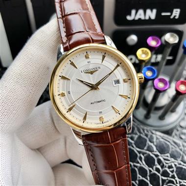 LONGINES   2025新款時尚休閒手錶   尺寸：40MM