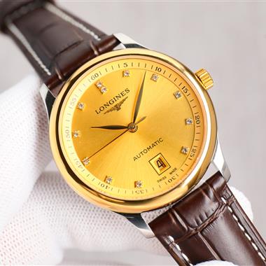 LONGINES   2025新款時尚休閒手錶 尺寸：38.5MM