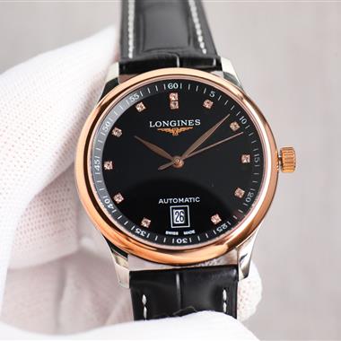 LONGINES   2025新款時尚休閒手錶 尺寸：38.5MM