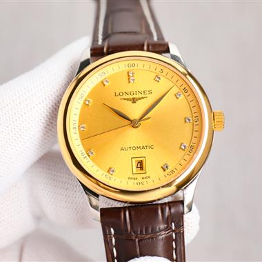 LONGINES   2025新款時尚休閒手錶 尺寸：38.5MM