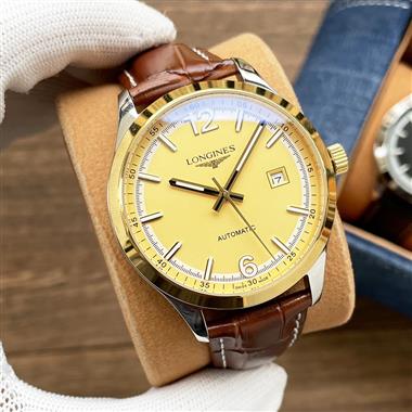 LONGINES   2025新款時尚休閒手錶 尺寸：40MM