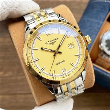 LONGINES   2025新款時尚休閒手錶 尺寸：40MM