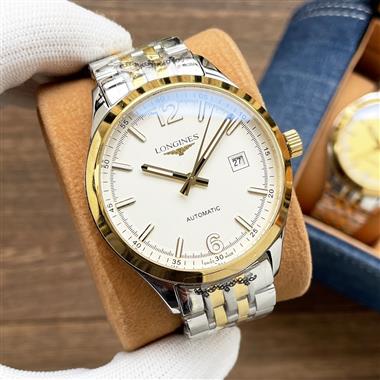 LONGINES   2025新款時尚休閒手錶 尺寸：40MM