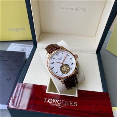 LONGINES   2025新款時尚休閒手錶 尺寸：43MM