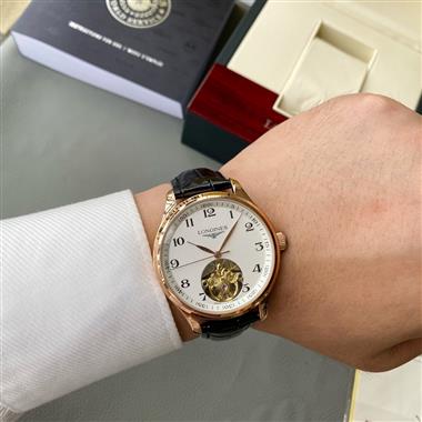 LONGINES   2025新款時尚休閒手錶 尺寸：43MM