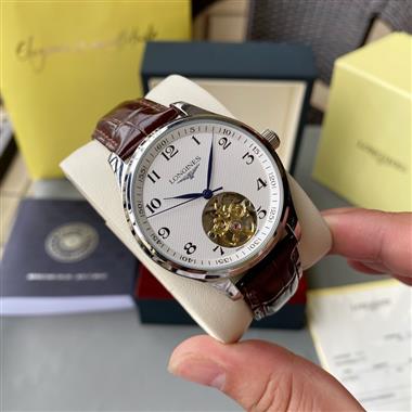 LONGINES   2025新款時尚休閒手錶 尺寸：43MM