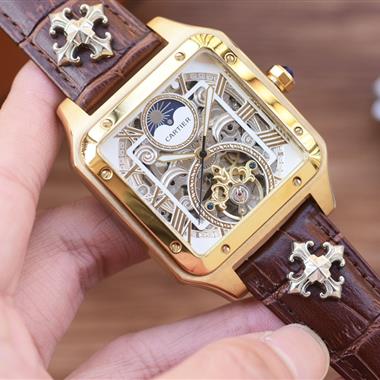 CARTIER  2025新款時尚休閒手錶 尺寸：43MM