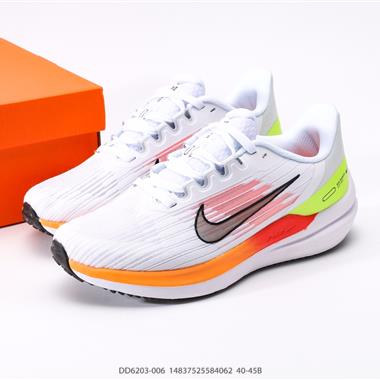 Nike Air Zoom Winflo 9 網透面氣 訓跑練步鞋