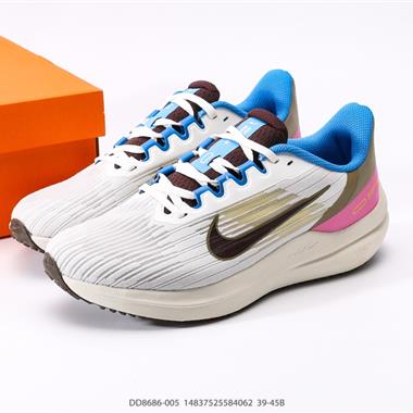 Nike Air Zoom Winflo 9 網透面氣 訓跑練步鞋