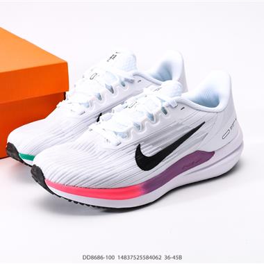 Nike Air Zoom Winflo 9 網透面氣 訓跑練步鞋