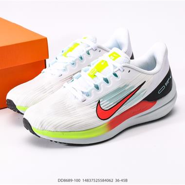 Nike Air Zoom Winflo 9 網透面氣 訓跑練步鞋