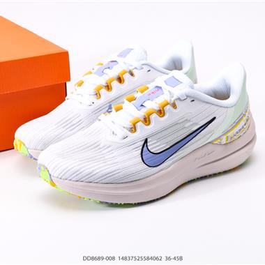 Nike Air Zoom Winflo 9 網透面氣 訓跑練步鞋