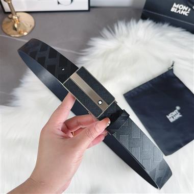 Montblanc   2025新款時尚皮帶  3.5CM