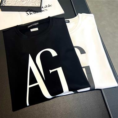 ARMANI   2025春夏新款短袖POLO衫  黑色