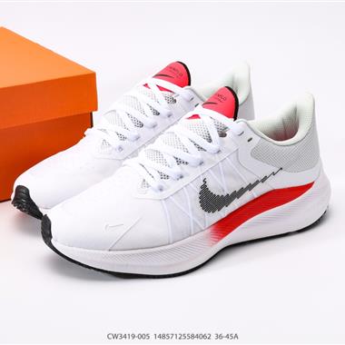 Nike Air Zoom Winflo 9X登月系列網透面氣 訓跑練步鞋 