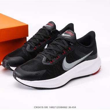 Nike Air Zoom Winflo 9X登月系列網透面氣 訓跑練步鞋 