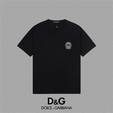 D&G   2025夏季新款短袖T恤  男女同款