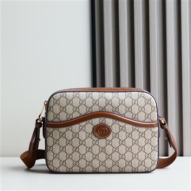GUCCI   2025新款女生時尚包包 尺寸：25.5*20*6CM