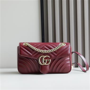 GUCCI   2025新款女生時尚包包 尺寸：26*15CM