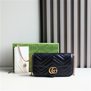 GUCCI   2025新款女生時尚包包 尺寸：21x12x5CM