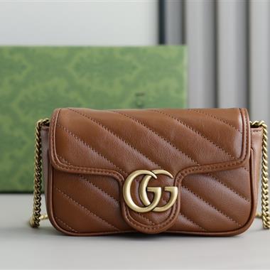 GUCCI   2025新款女生時尚包包 尺寸：16.5*10*5CM
