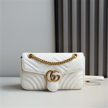 GUCCI   2025新款女生時尚包包 尺寸：26*15*7CM