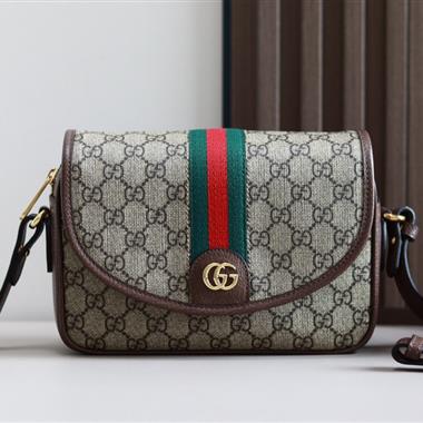 GUCCI   2025新款女生時尚包包 尺寸：23*17*7CM