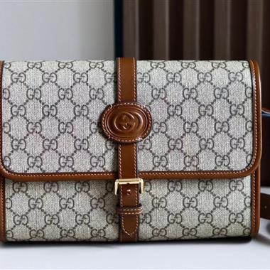 GUCCI   2025新款女生時尚包包  尺寸：25.4*17*7.8CM
