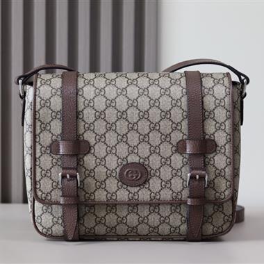 GUCCI   2025新款男生時尚包包  尺寸：28*24*8.5CM