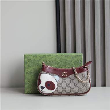 GUCCI   2025新款女生時尚包包  尺寸：10*19*3.5CM
