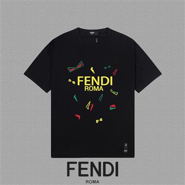 FENDI   2025夏季新款短袖T恤  男女同款