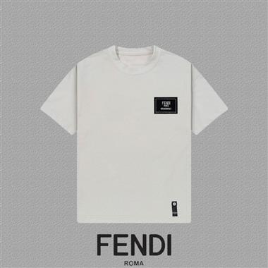 FENDI   2025夏季新款短袖T恤  男女同款