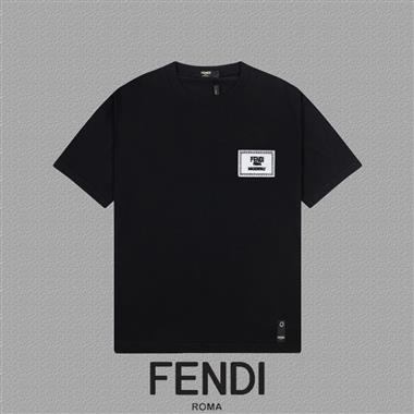 FENDI   2025夏季新款短袖T恤  男女同款