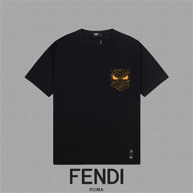 FENDI   2025夏季新款短袖T恤  男女同款