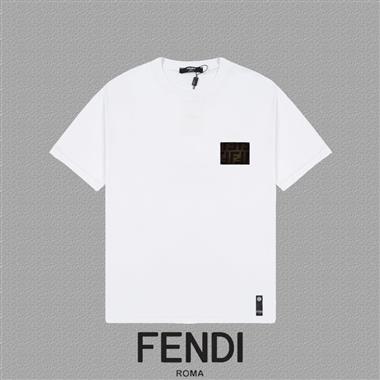FENDI   2025夏季新款短袖T恤  男女同款