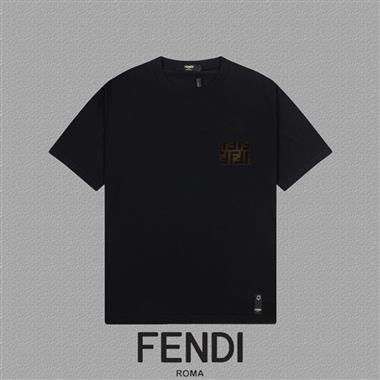 FENDI   2025夏季新款短袖T恤  男女同款