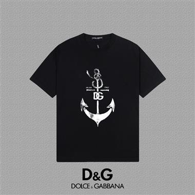 D&G   2025夏季新款短袖T恤  男女同款