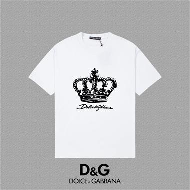 D&G   2025夏季新款短袖T恤  男女同款