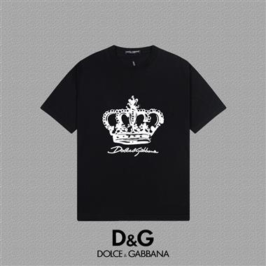 D&G   2025夏季新款短袖T恤  男女同款