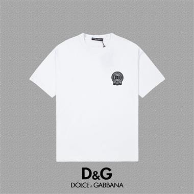 D&G   2025夏季新款短袖T恤  男女同款