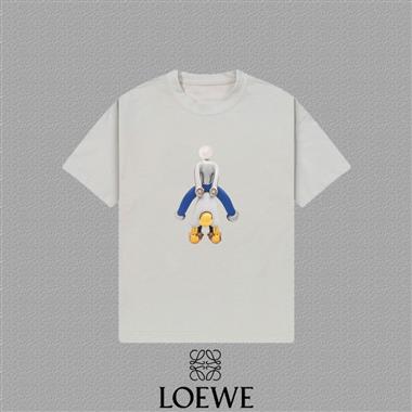 LOEWE   2025夏季新款短袖T恤  男女同款