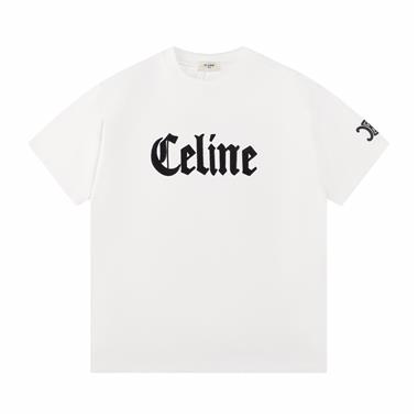 CELINE   2025夏季新款短袖T恤  男女同款