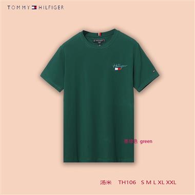 TOMMY  2025夏季新款短袖T恤