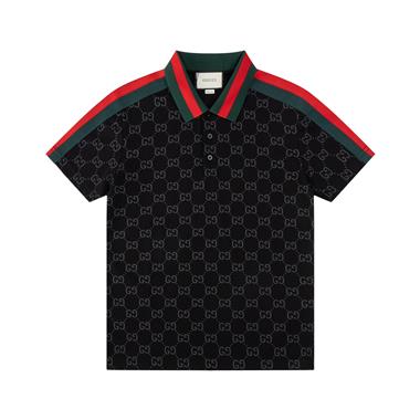 GUCCI   2025夏季新款短袖POLO衫
