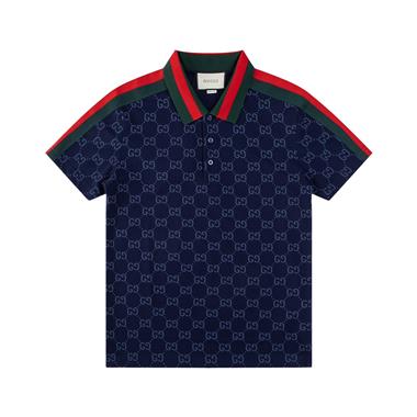 GUCCI   2025夏季新款短袖POLO衫